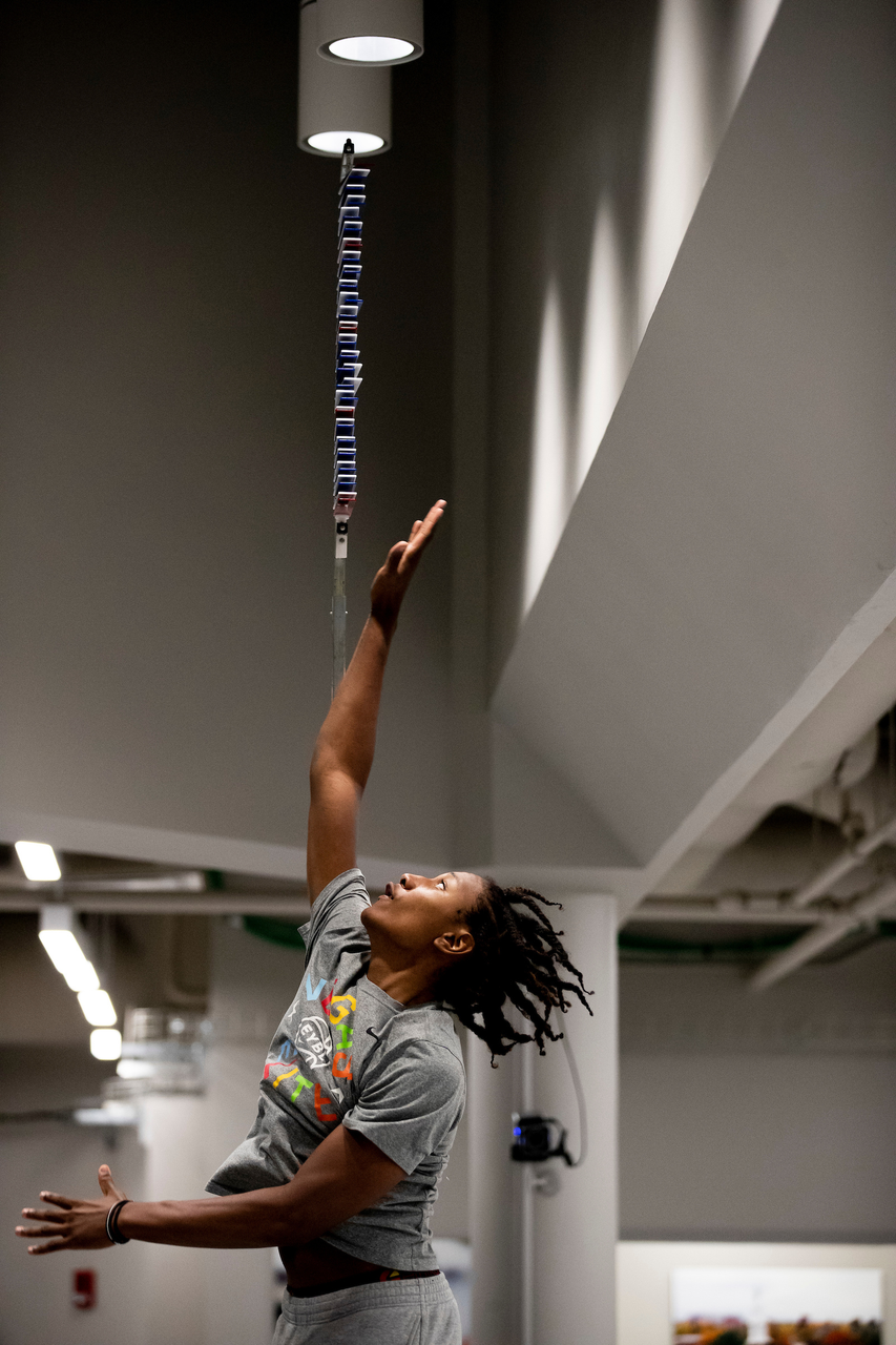 TyTy Washington.

The UK men's basketball team at the University of Kentucky Sports Medicine Research Institute. 

Photo by Chet White | UK Athletics