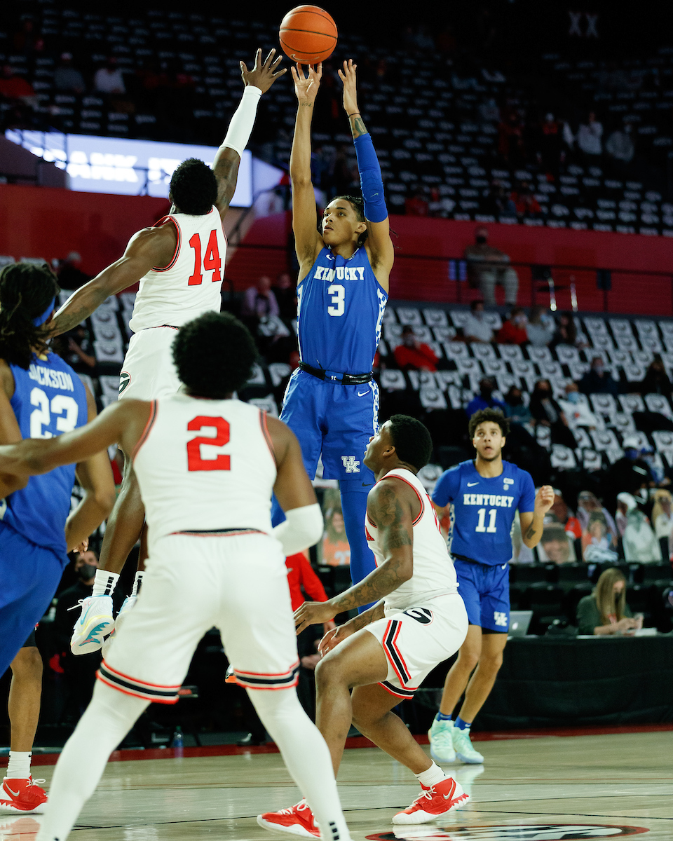 Brandon Boston Jr.

Kentucky falls to Georgia, 63-62.

Photo by Elliott Hess | UK Athletics