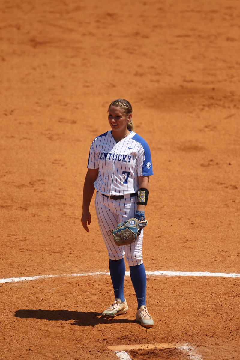 Autumn Humes.

The University of Kentucky softball team during Game 2 against South Carolina for Senior Day on Sunday, May 6th, 2018 at John Cropp Stadium in Lexington, Ky.

Photo by Quinn Foster I UK Athletics