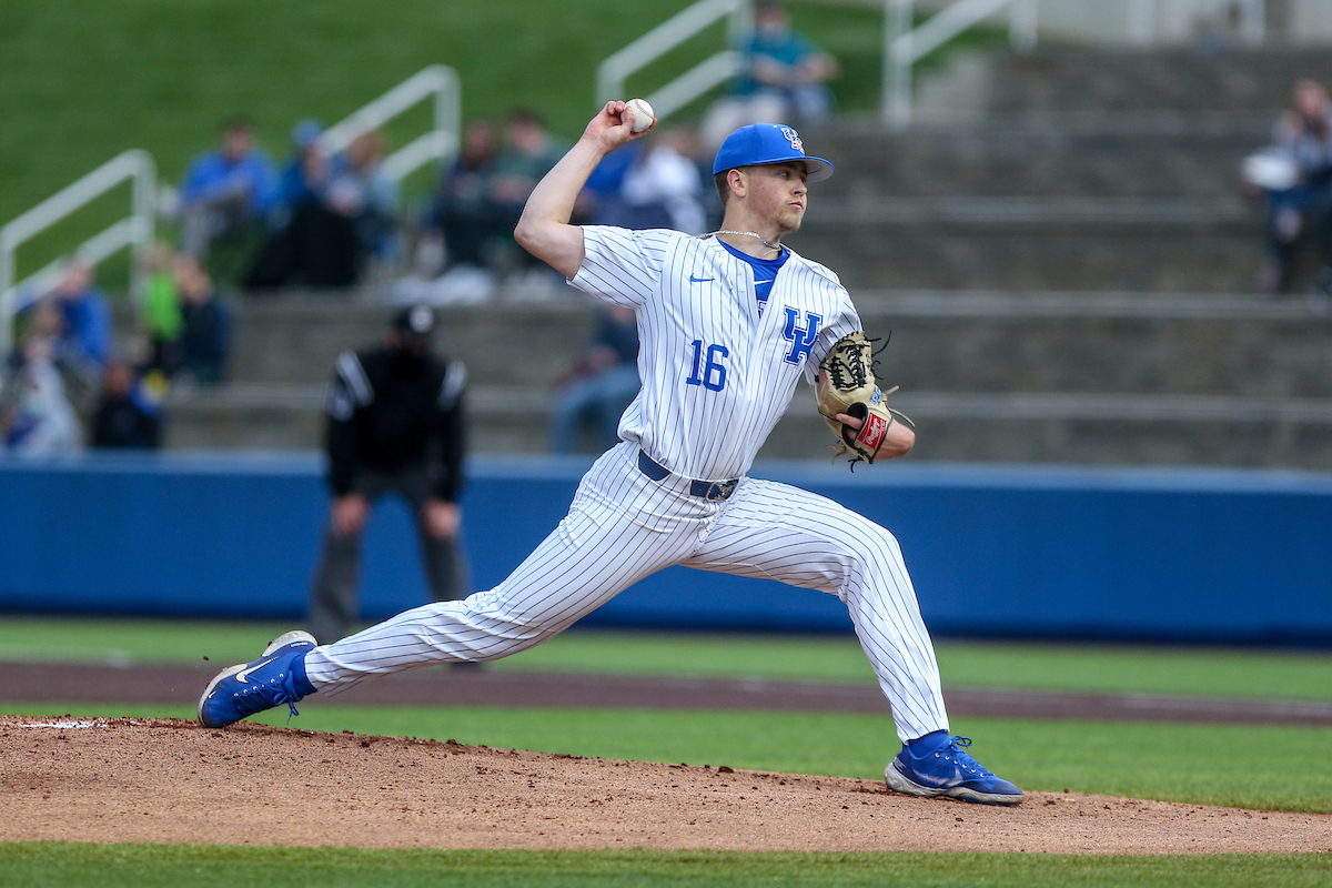 Cole Stupp.

Kentucky beats Florida 7 - 5.

Photo by Sarah Caputi | UK Athletics