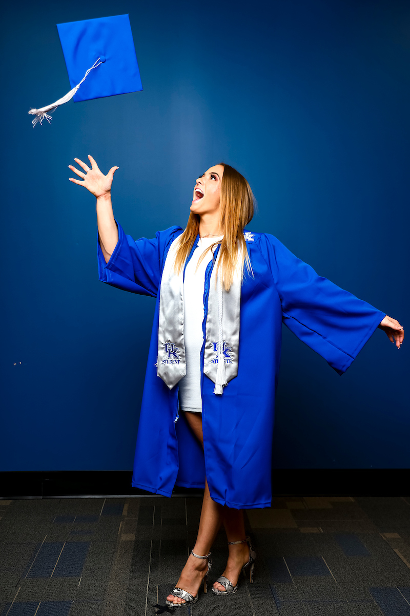 Josie Angeny.

December 2021 Graduation Photos.

Photo by Eddie Justice | UK Athletics