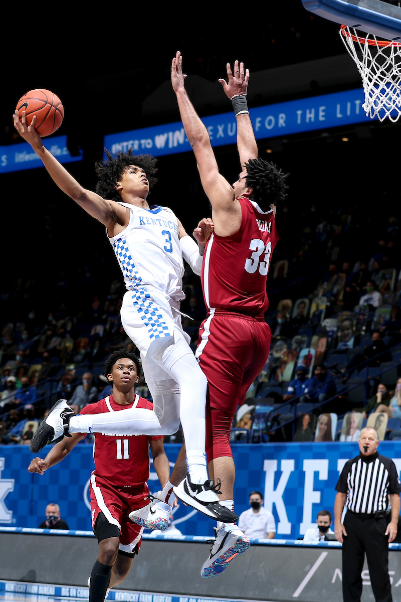 Brandon Boston Jr.

Kentucky loses to Alabama, 85-65.

Photo by Chet White | UK Athletics