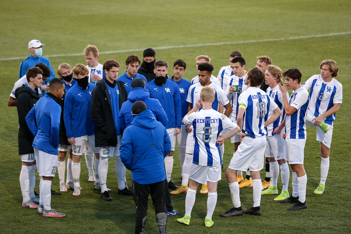 Kentucky ties Akron 1 - 1.

Photo by Sarah Caputi | UK Athletics