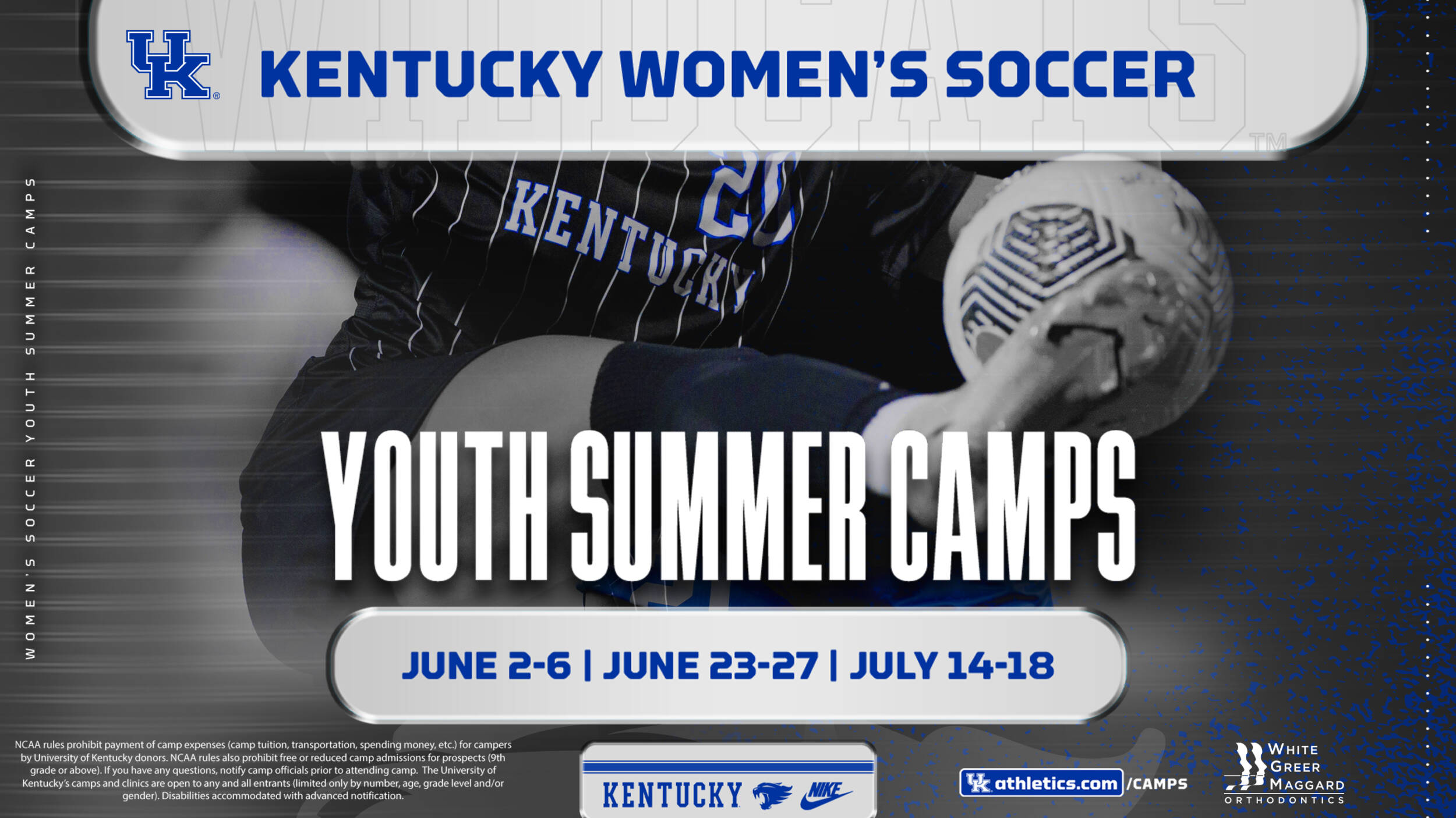 Kentucky Women's Soccer Summer Youth Camps