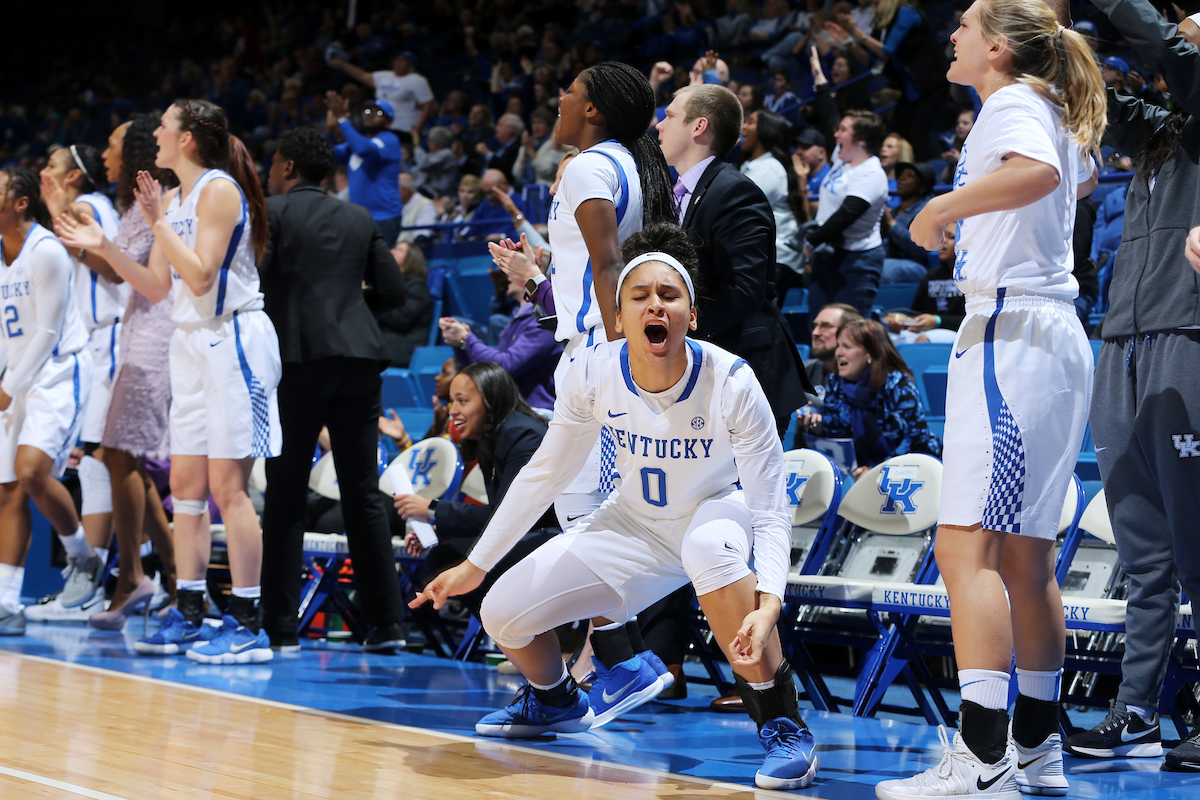 LaShae Halsel

The University of Kentucky women's basketball team falls to South Carolina on Sunday, January 21, 2018 at Rupp Arena. 

Photo by Britney Howard | UK Athletics