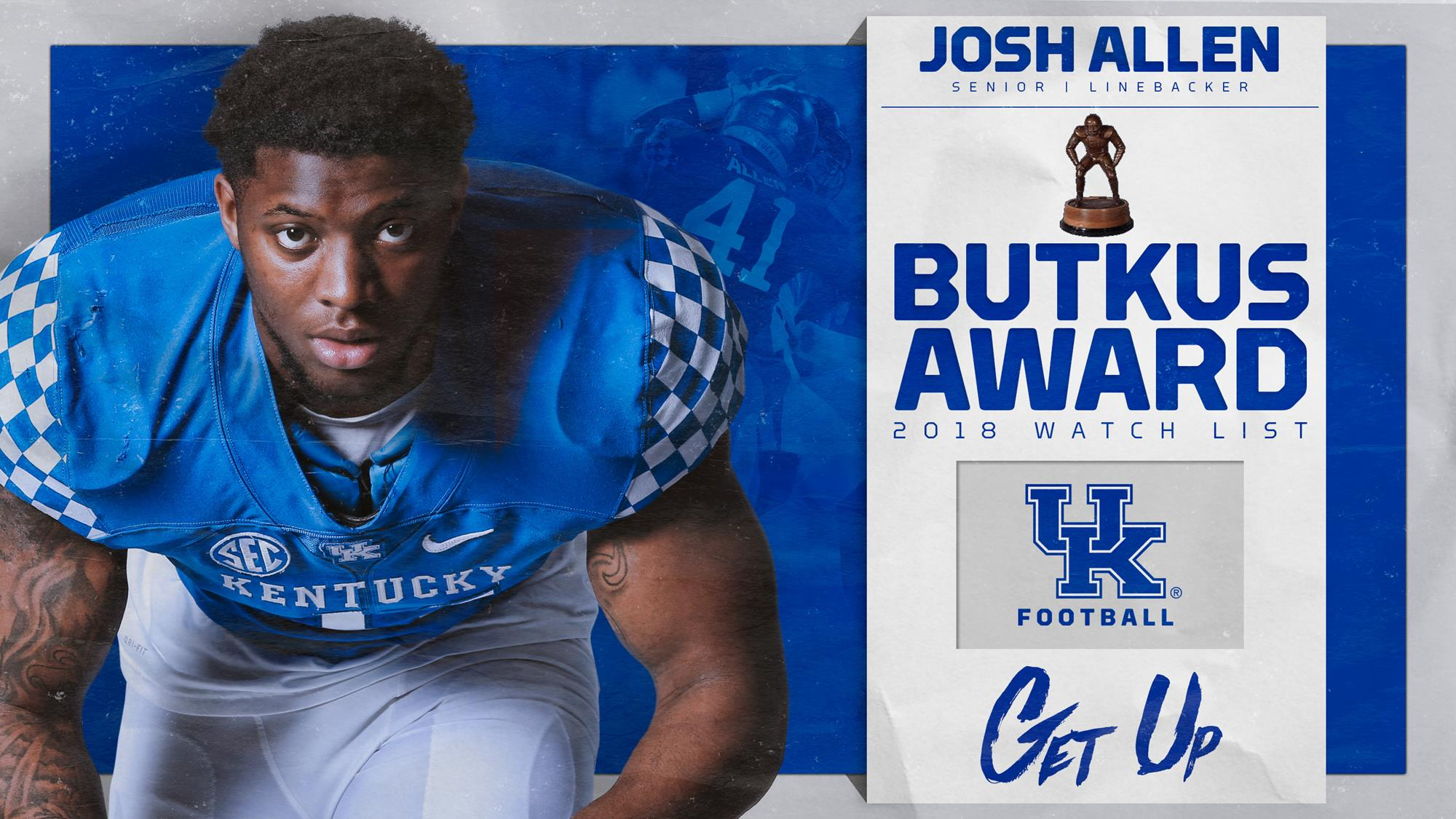 Josh Allen Named to Butkus Award Preseason Watch List