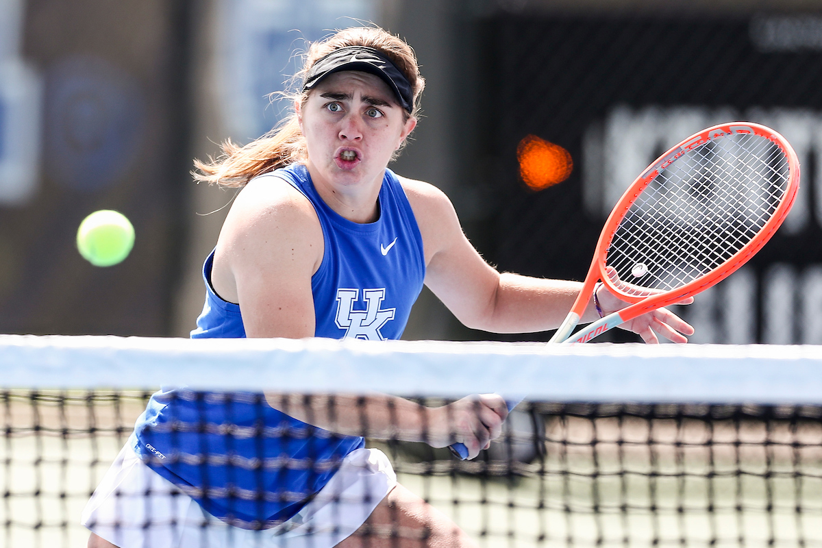 Flor Urrutia.

Kentucky loses to South Carolina 4-2.

Photos by Chet White | UK Athletics
