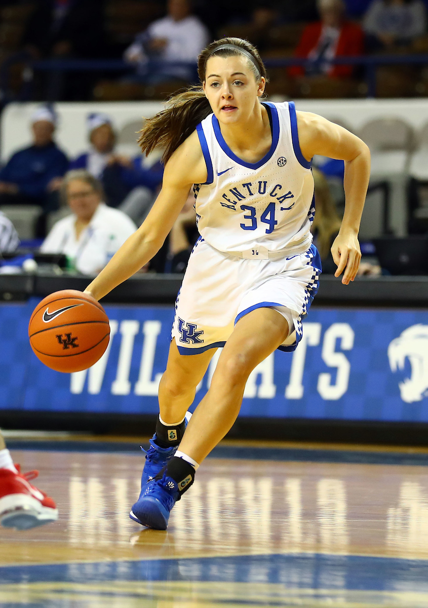 Emma King

Kentucky beats Samford 79-49. 

Photo by Britney Howard | Staff
