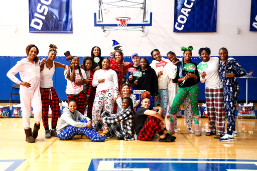 Team. 

Kentucky WBB Christmas Party.

Photo by Eddie Justice | UK Athletics