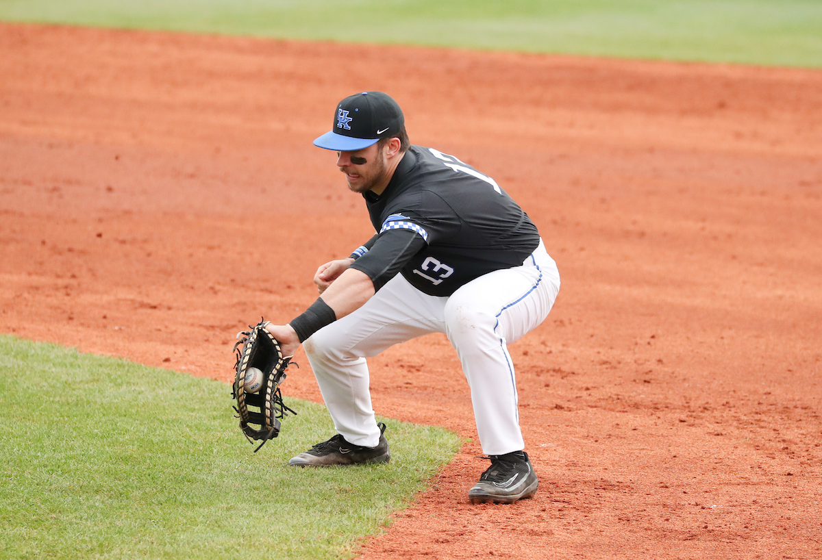KOLE COTTAM.

The University of Kentucky baseball team beats Oakland 15-6 on Sunday, February 25, 2018 at Cliff Hagen Stadium in Lexington, Ky.

Photo by Elliott Hess | UK Athletics