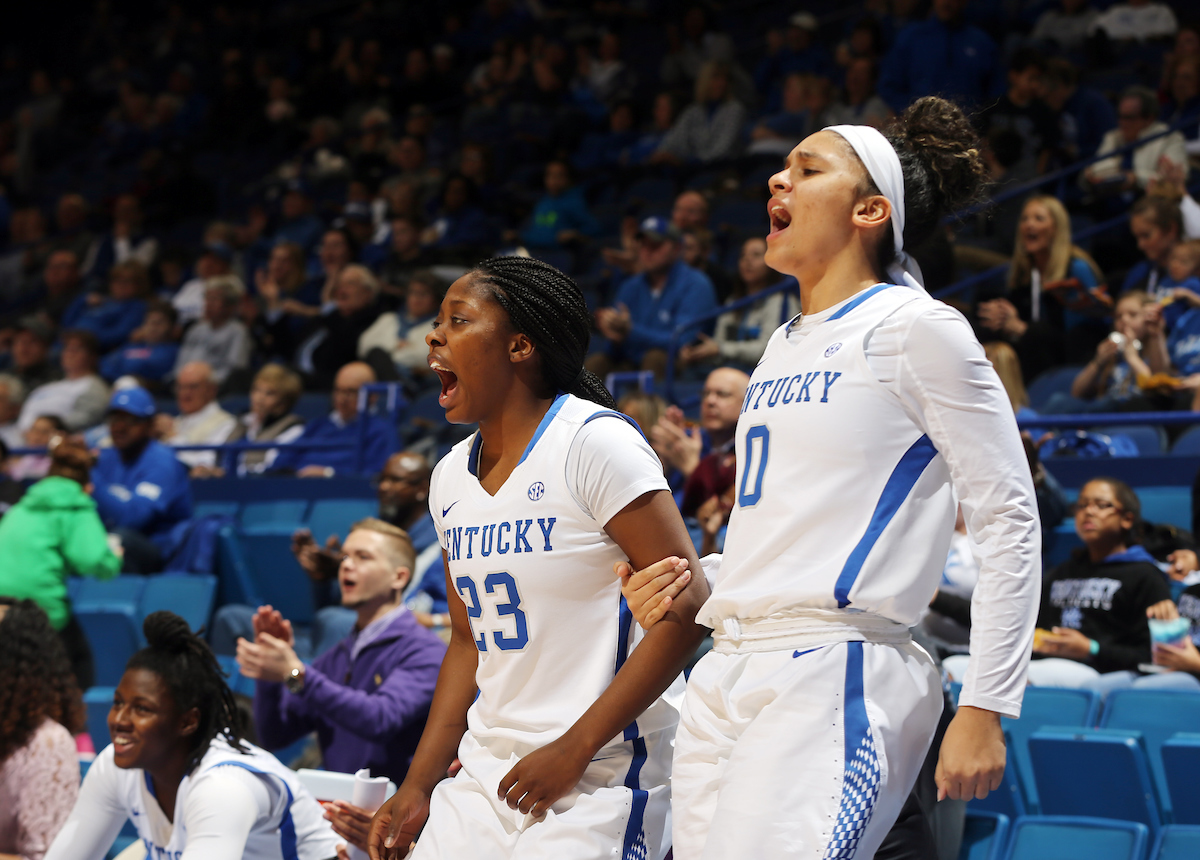 LaShae Halsel

The University of Kentucky women's basketball team falls to South Carolina on Sunday, January 21, 2018 at Rupp Arena. 

Photo by Britney Howard | UK Athletics