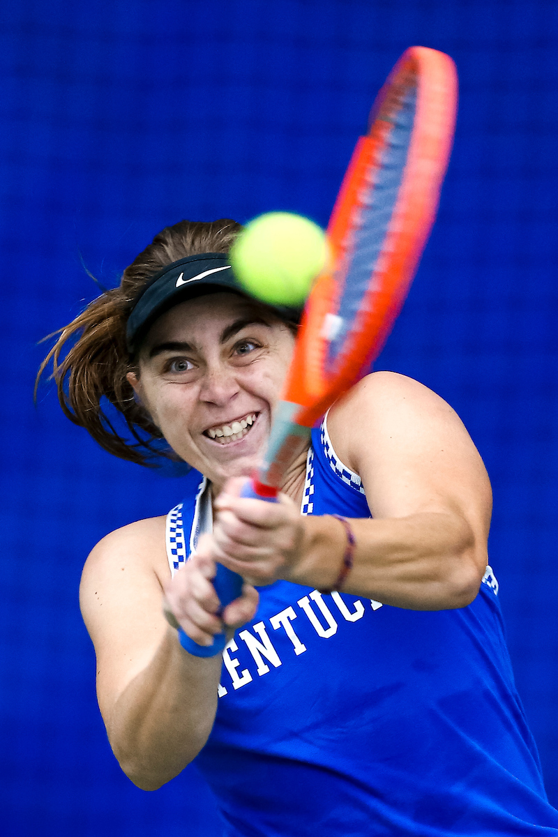 Florencia Urrutia.

Kentucky falls to Florida 4-2.

Photo by Eddie Justice | UK Athletics
