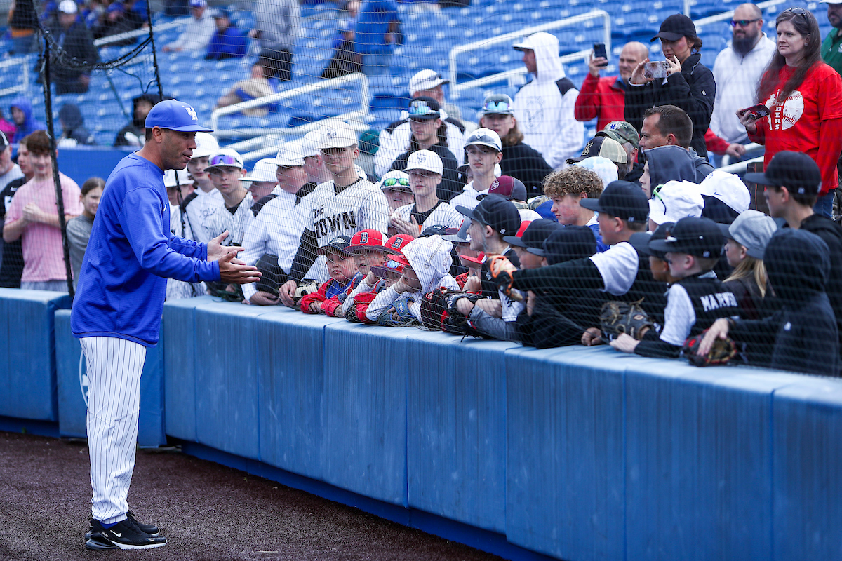 Coach Nick Mingione.

Kentucky loses to Tennessee 7-2.

Photo by Sarah Caputi | UK Athletics