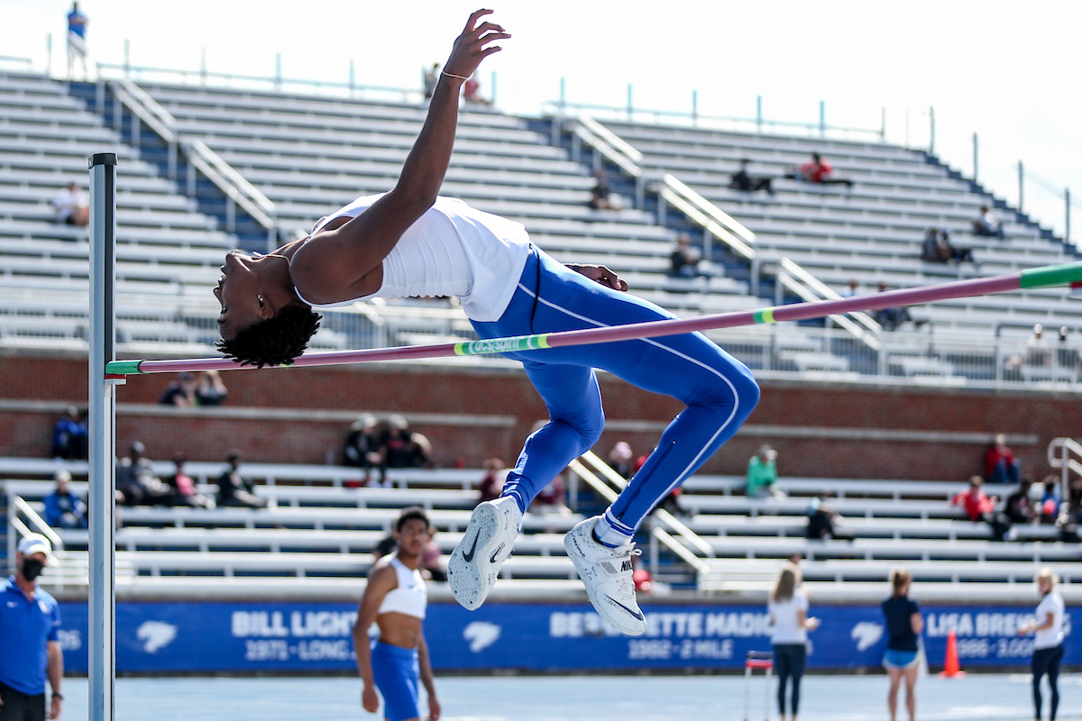 Rahman Minor.

Kentucky Open (Outdoor).

Photo by Sarah Caputi | UK Athletics