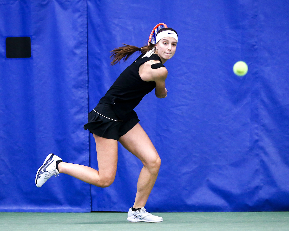 Lidia Gonzalez.

Kentucky beats West Virginia 4-3.

Photo by Grace Bradley | UK Athletics