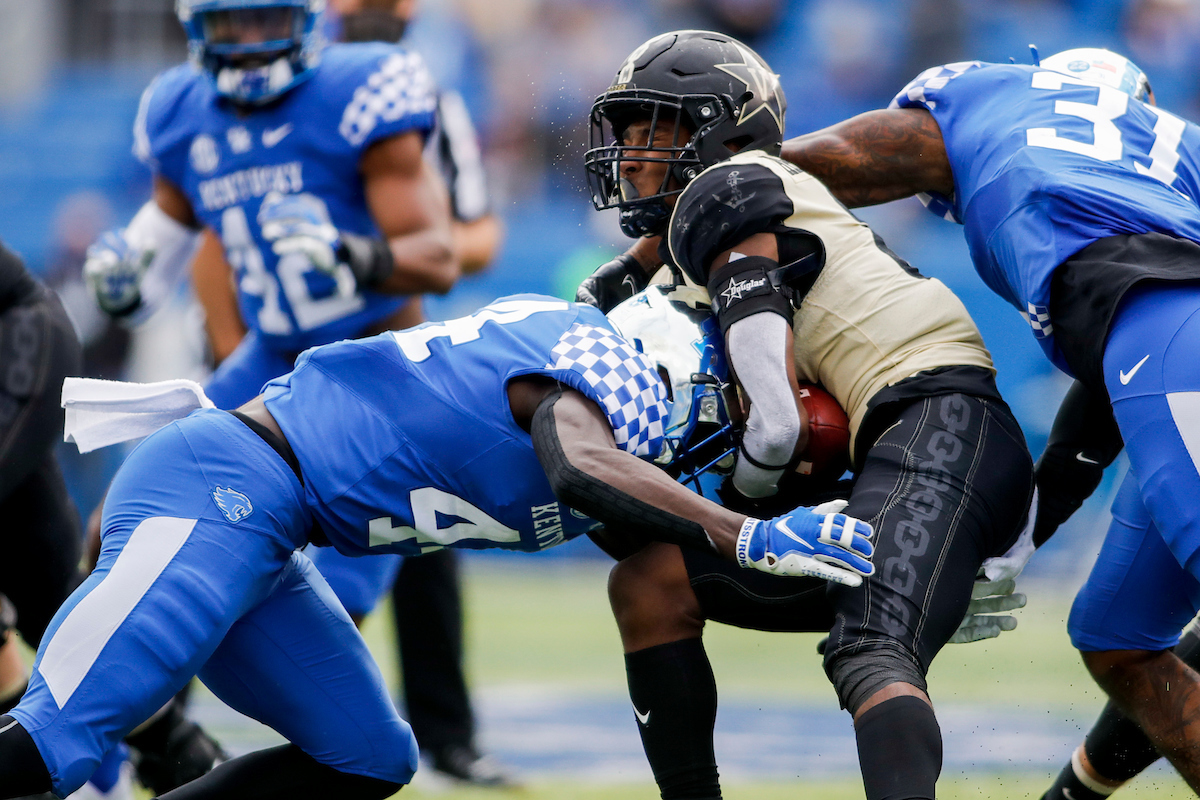 Jamin Davis.

UK beat Vandy 38-35.

Photo by Chet White | UK Athletics