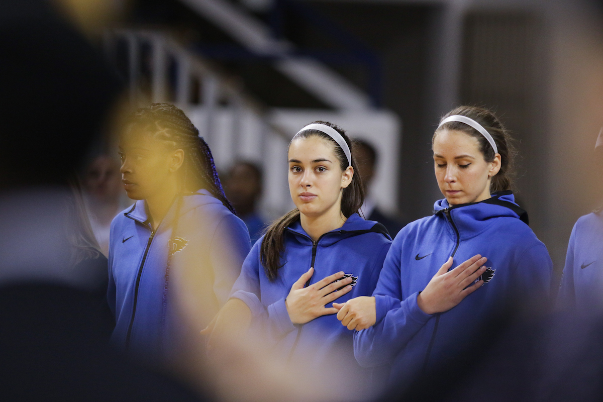 Maci Morris. Blair Green. 

Kentucky women's basketball falls to Ole Miss. 

Photo by Eddie Justice | UK Athletics
