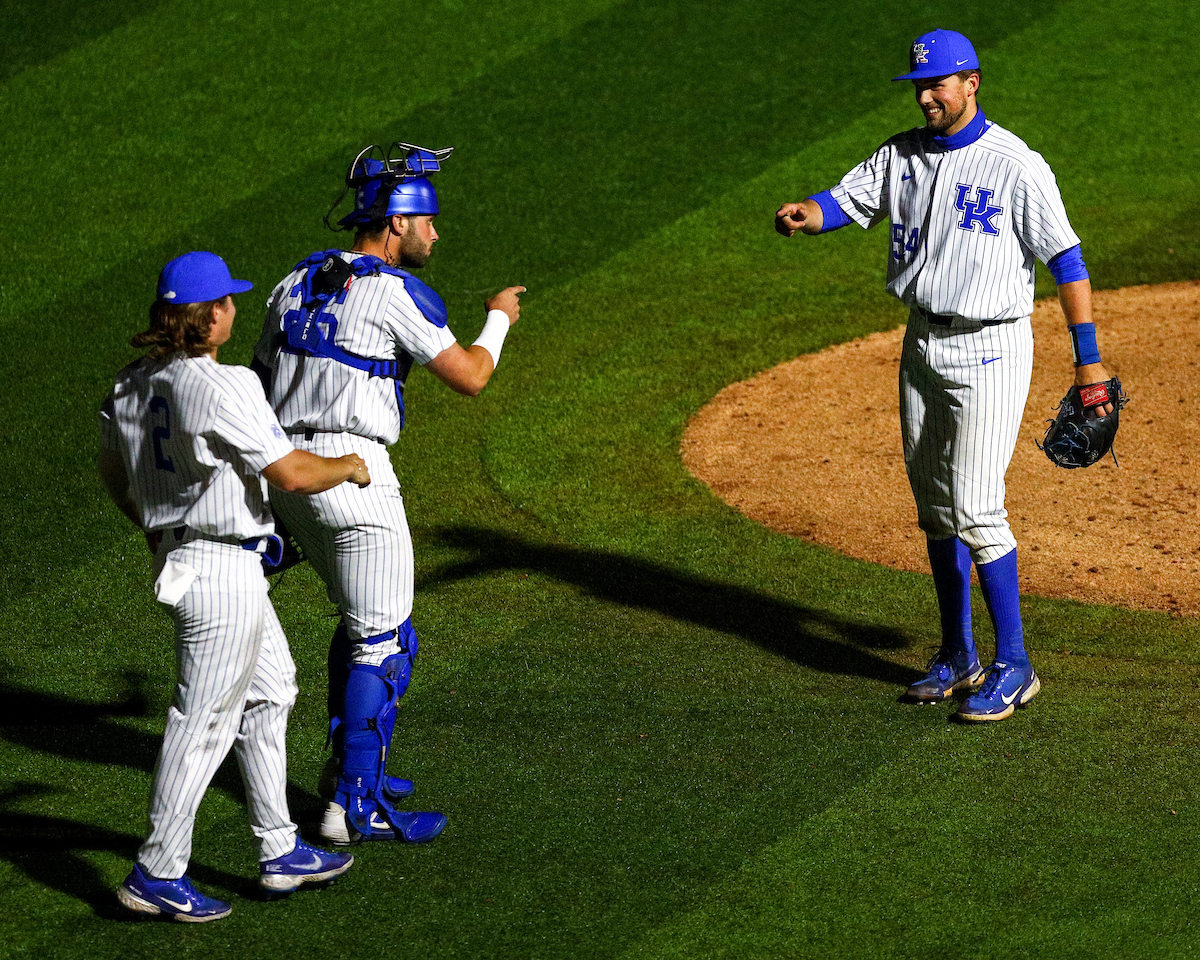 Daniel Harper.

Kentucky beats Florida 7-5. 

Photo by Eddie Justice | UK Athletics