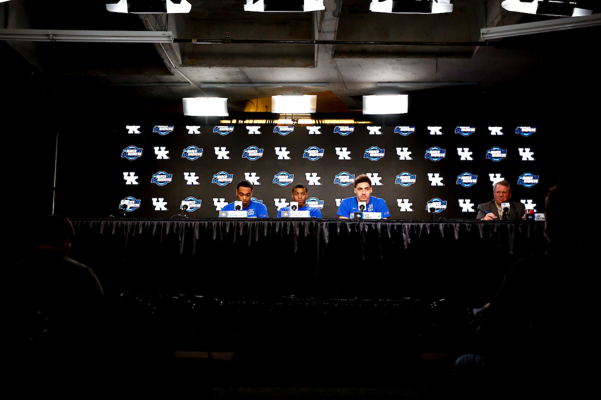 PJ Washington. Keldon Johnson. Reid Travis.


Practice and Pressers.

 
Photo by Chet White | UK Athletics
