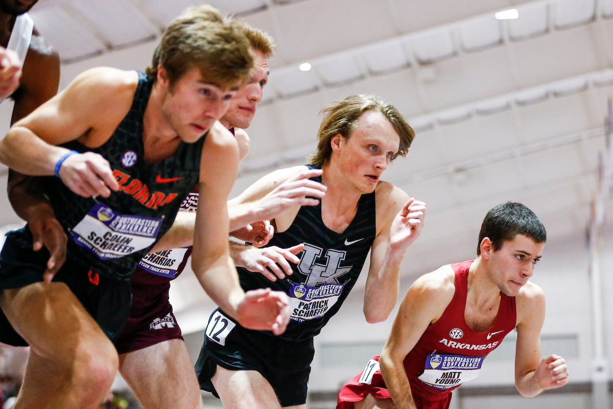 Patrick Schaefer.

Day one of the 2019 SEC Indoor Track and Field Championships.

Photo by Chet White | UK Athletics