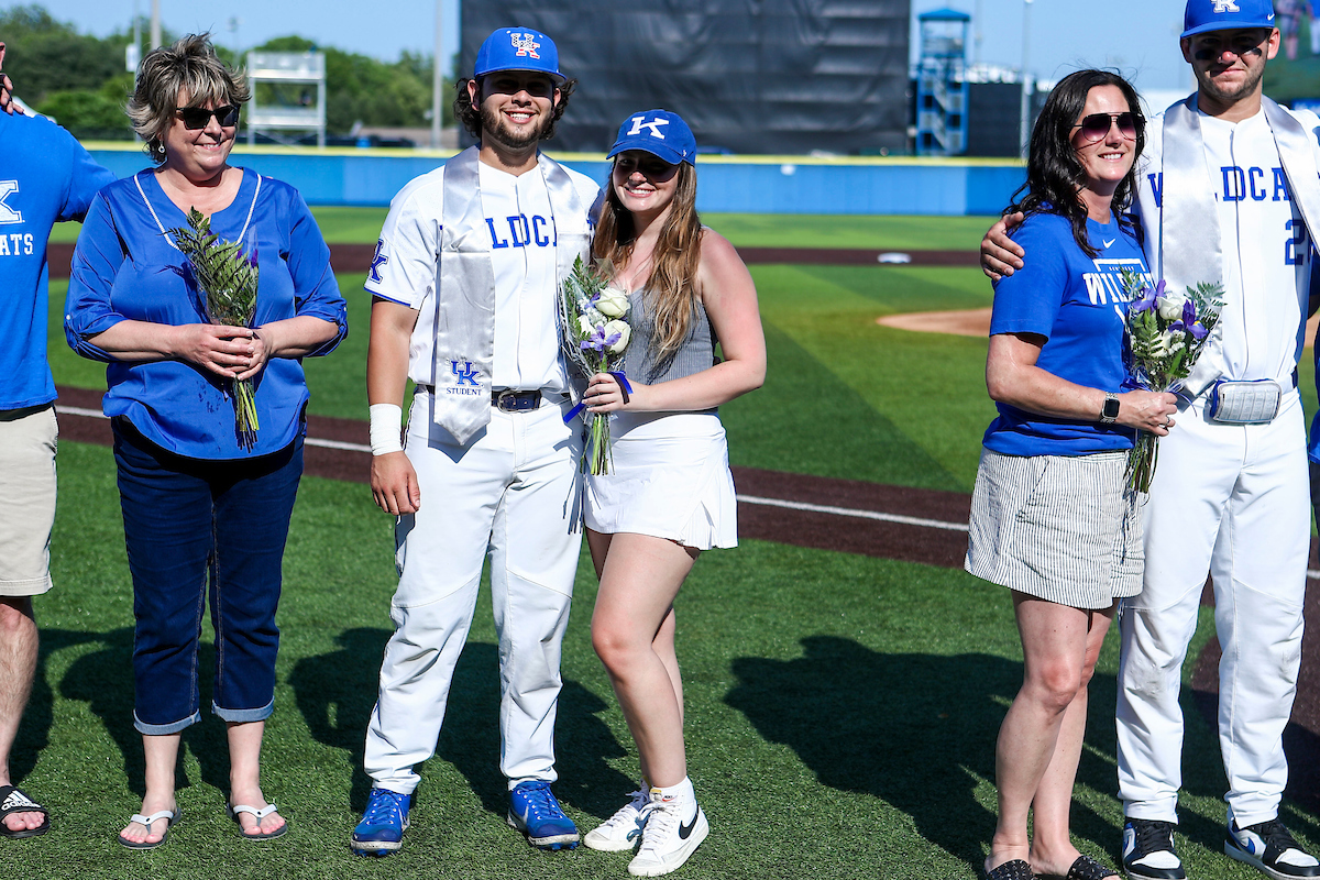 Alonzo Rublacaba.

2022 Kentucky Baseball Senior Day.

Photo by Sarah Caputi | UK Athletics