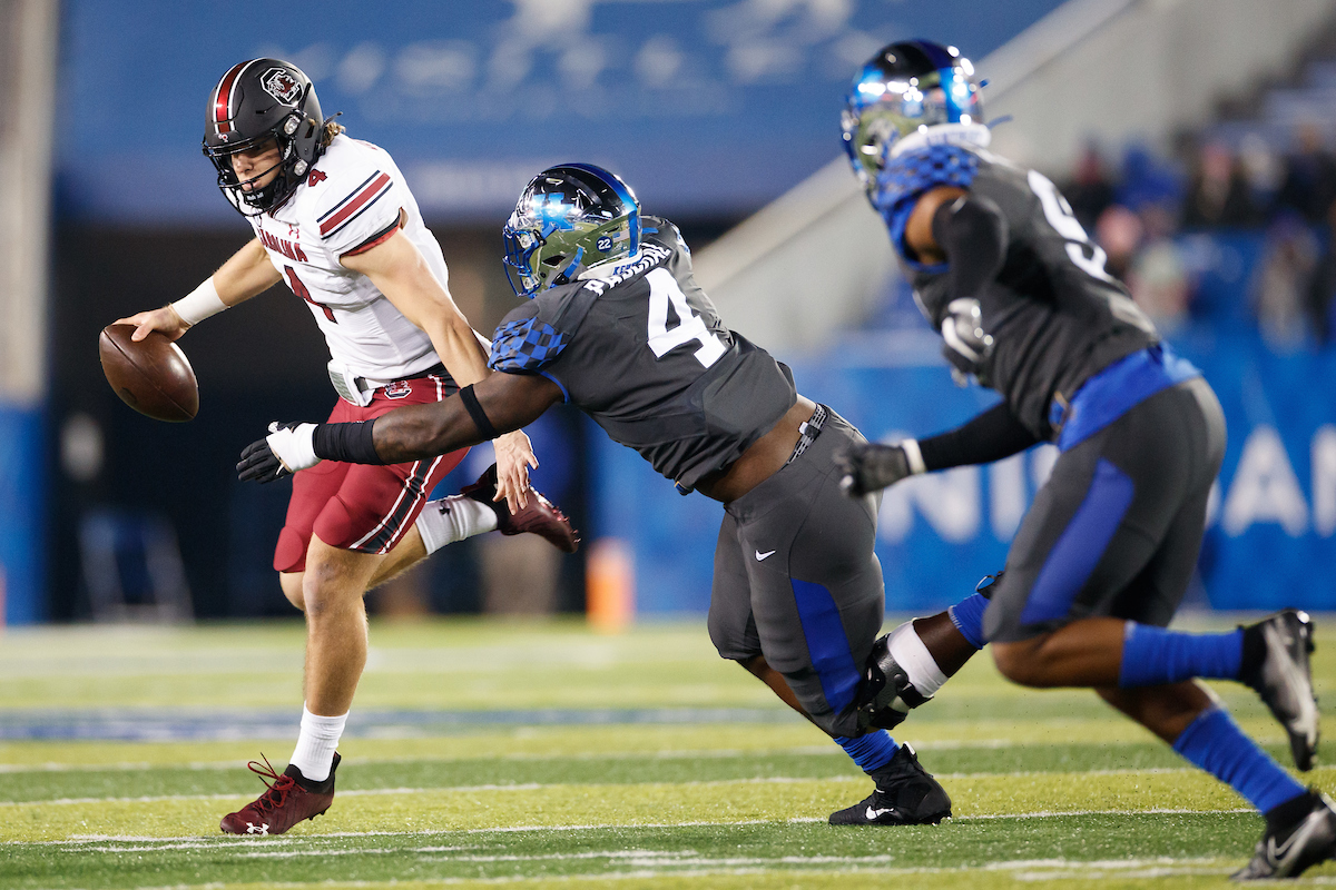 JOSH PASCHAL.

Kentucky beats South Carolina, 41-18.

Photo by Elliott Hess | UK Athletics