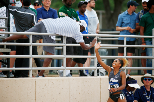 Edrick Floreal. Celera Barnes.

Day two of the NCAA Track and Field Championships East Regional on Friday, May 25, 2018, at the USF Track and Field Stadium in Tampa, Fl.

Photo by Chet White | UK Athletics