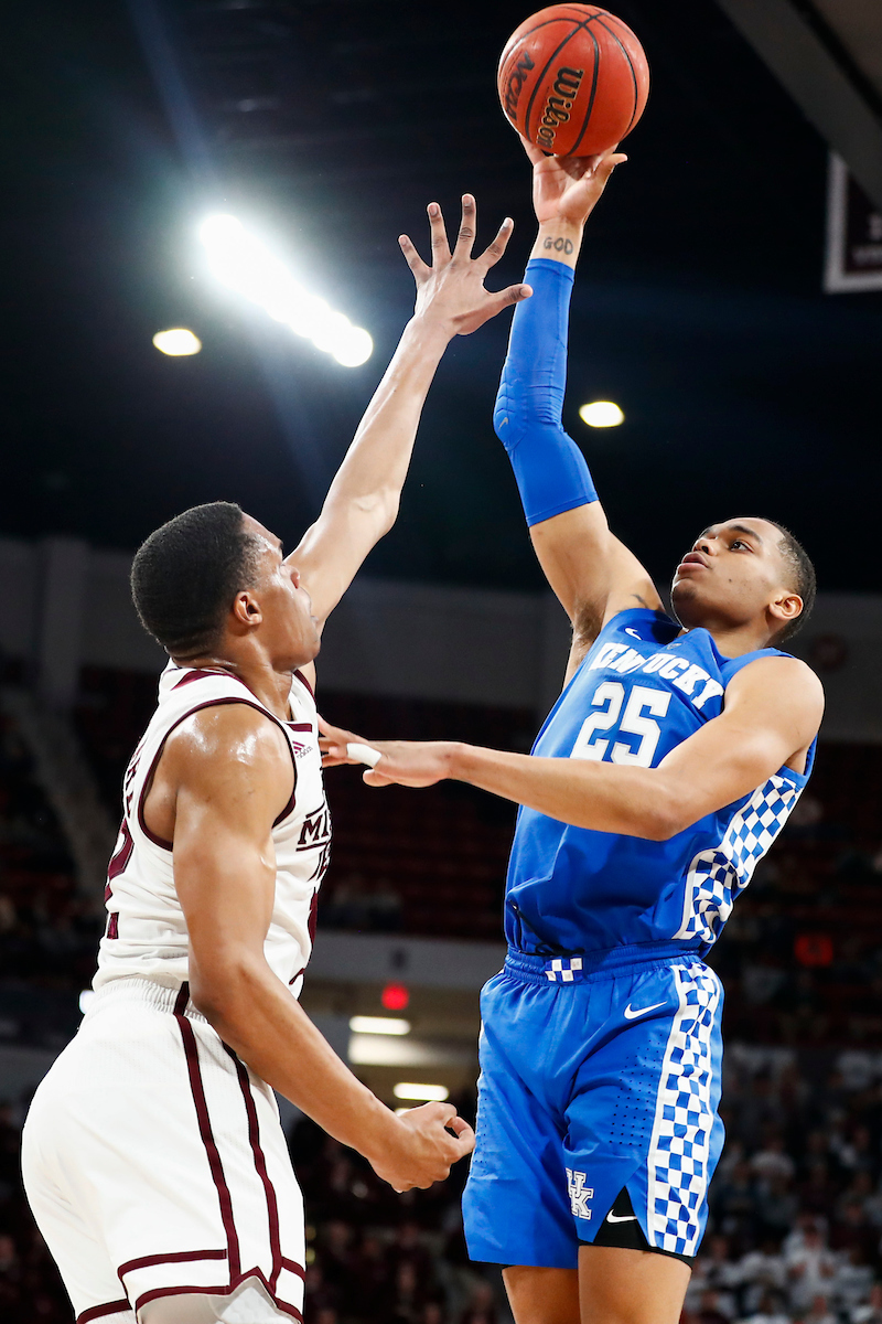 PJ Washington.

Kentucky beat Mississippi State 71-67 at Humphrey Coliseum in Starkville, MS.

Photo by Chet White | UK Athletics