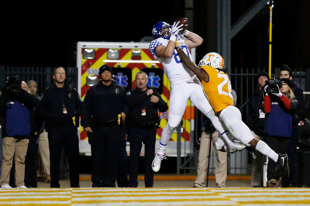 CJ Conrad

Football falls to Tennessee 24-7.

Photo by Quinn Foster.