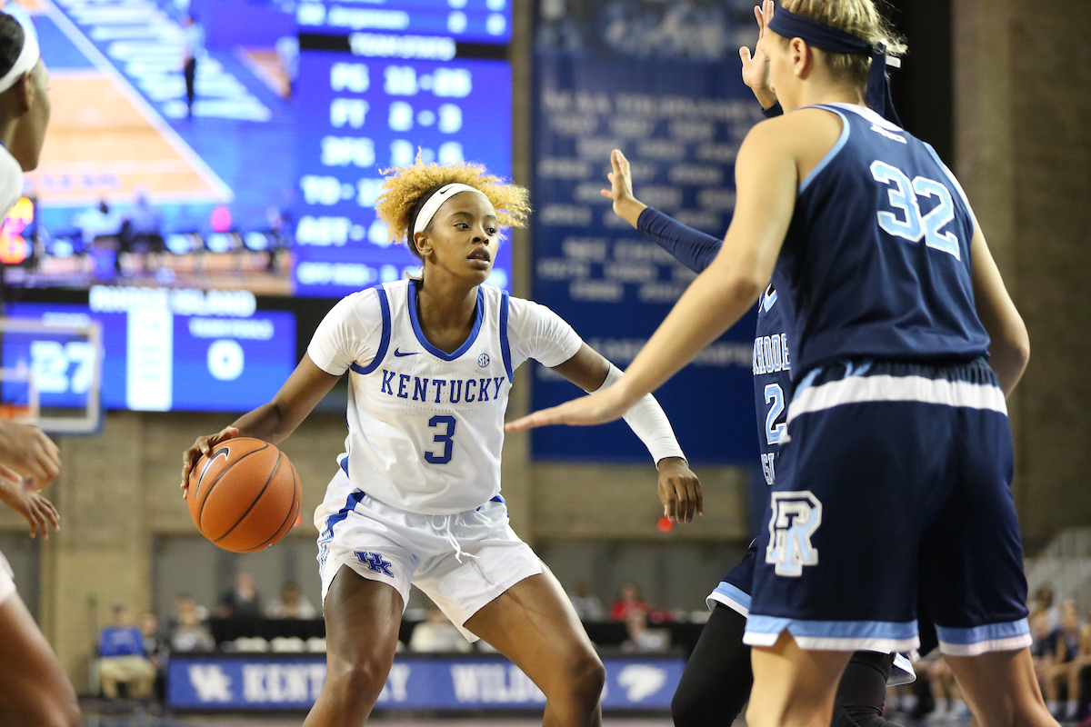 Kentucky Women's Basketball defeats Rhode Island 75-52 on Thursday, December 6th, 2018 at Memorial Coliseum.

Photos by Noah J. Richter | UK Athletics