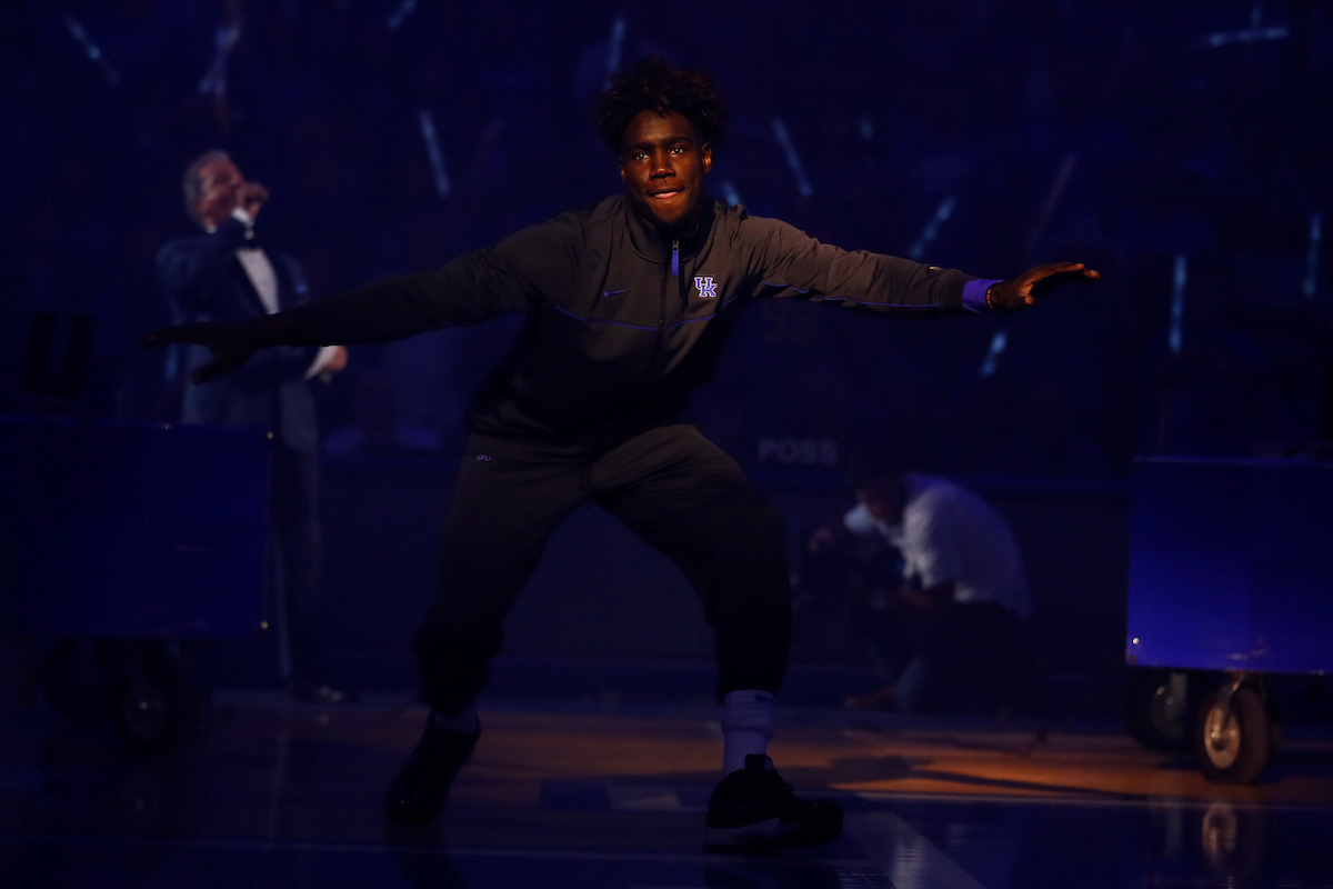 Khalil Whitney.

2019 Big Blue Madness

Photo by Chet White | UK Athletics