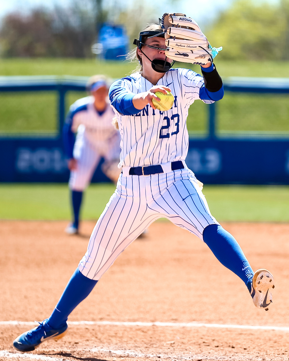 Stephanie Schoonover.

Kentucky beats Ole Miss 6-2.

Photo by Eddie Justice | UK Athletics