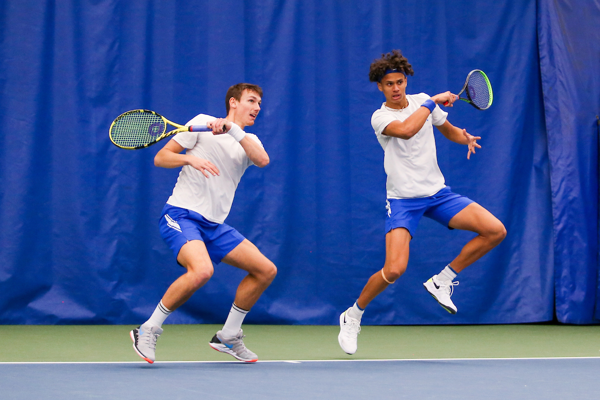 Cesar Bourgois and Gabriel Diallo.

Kentucky beats Illinois state 4-0 in second game of the day.

Photo by Hannah Phillips | UK Athletics