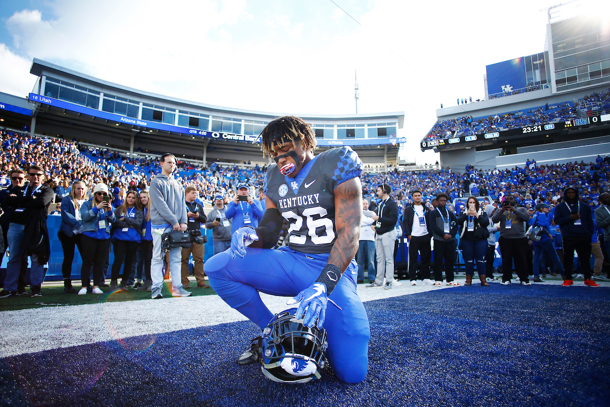 Benny Snell.

Georgia beats UK 34-17.

Photo by Chet White | UK Athletics