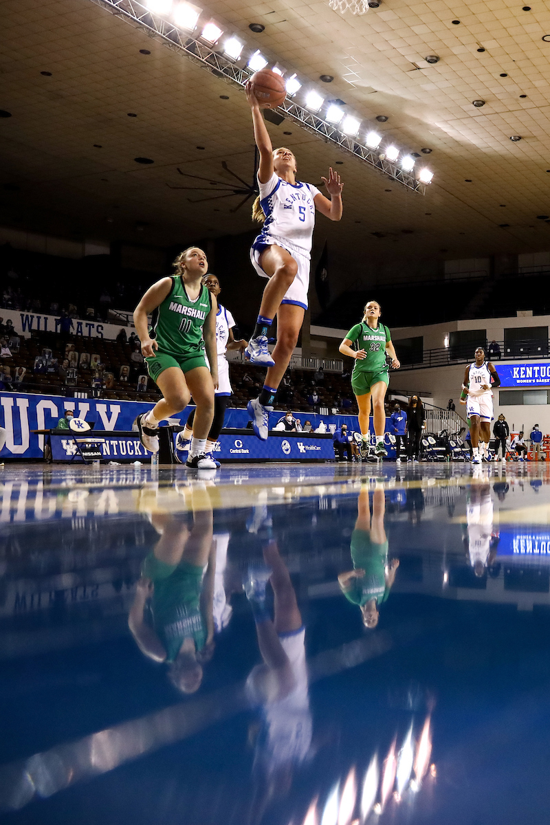 Blair Green.  

Kentucky beats Marshall 79-45.

Photo by Eddie Justice | UK Athletics
