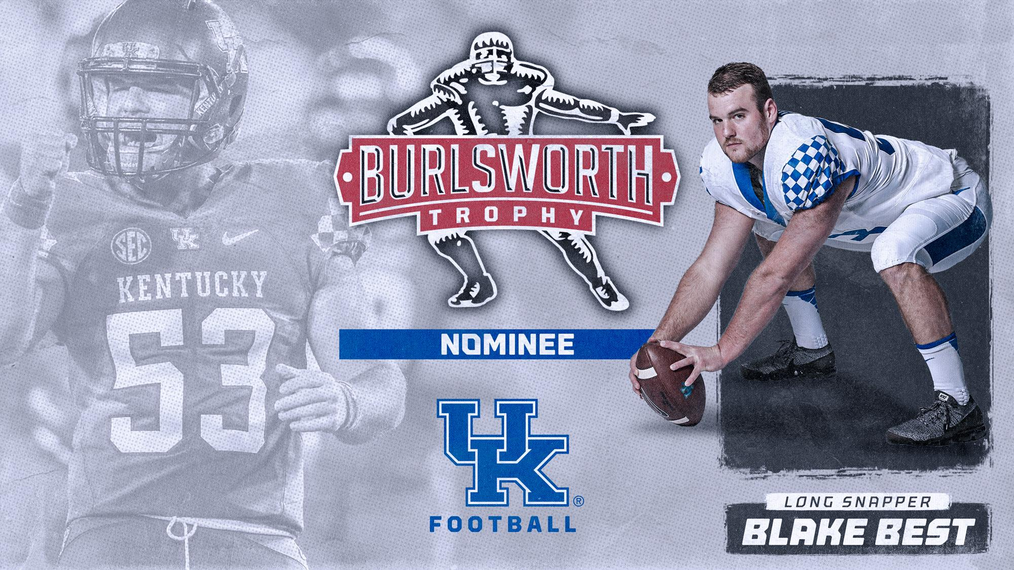 Blake Best Named Burlsworth Trophy Candidate