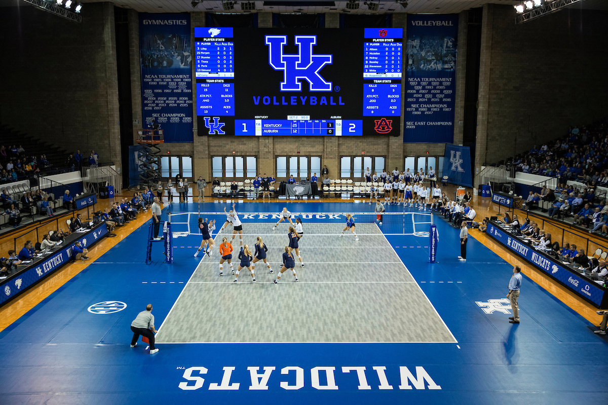 as Kentucky played Auburn on November 24, 2018.  Photo by Mark Cornelison | UKphoto