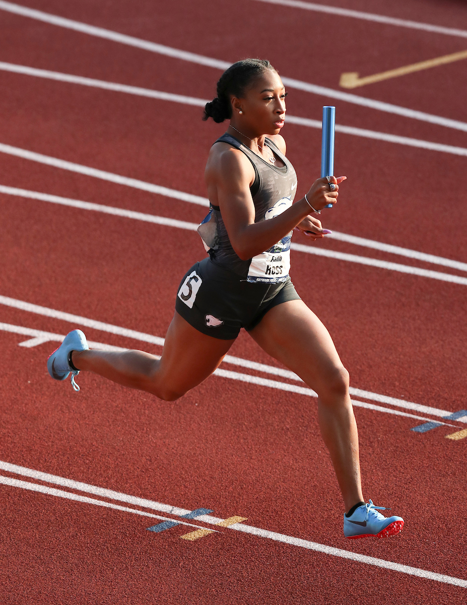 Faith Ross.

Day two of the NCAA Track and Field Outdoor National Championships. Eugene, Oregon. Thursday, June 7, 2018.

Photo by Elliott Hess | UK Athletics