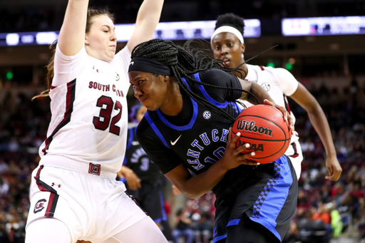 Rhyne Howard. 

Kentucky falls to South Carolina 99-72.  

Photo by Eddie Justice | UK Athletics