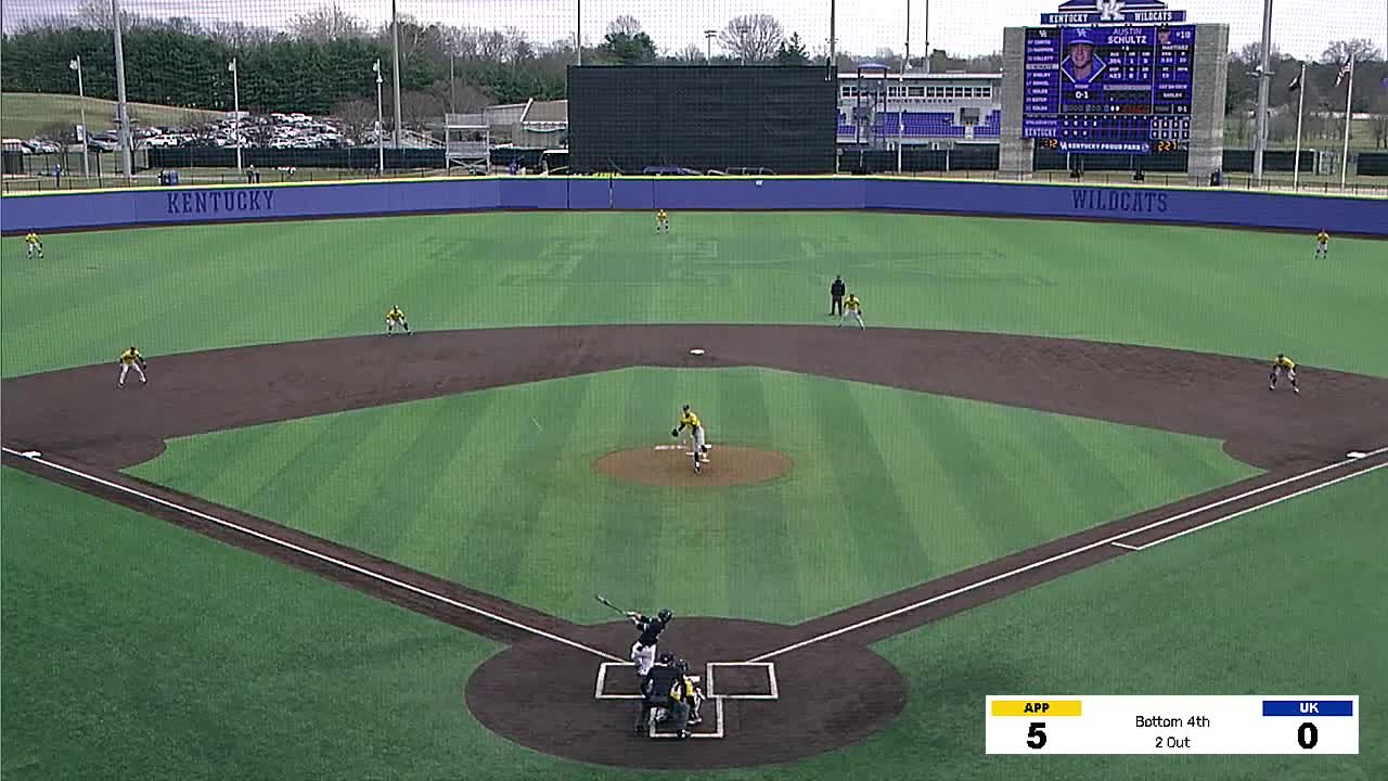 BASE: Kentucky 8, App. State 7 - F/15