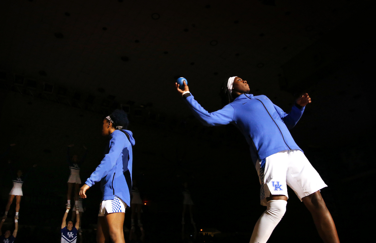 Rhyne Howard
The UK Women's Basketball falls to South Carolina. 

Photo by Britney Howard | UK Athletics