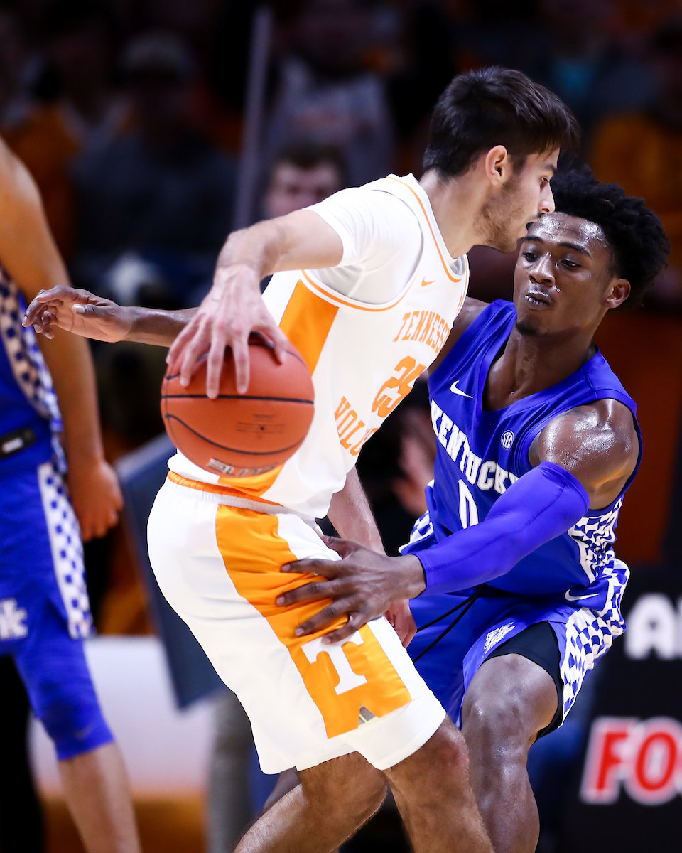Ashton Hagans.

Kentucky beat Tennessee, 77-64.

Photo by Elliott Hess | UK Athletics