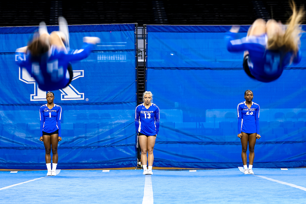 Karley Kalchbrenner.

Kentucky Stunt sweeps Ashland in a doubleheader.

Photo by Eddie Justice | UK Athletics