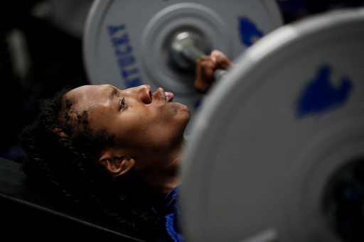 TyTy Washington.

The Kentucky men's basketball team participating in its summer strength and conditioning program.

Photo by Chet White | UK Athletics