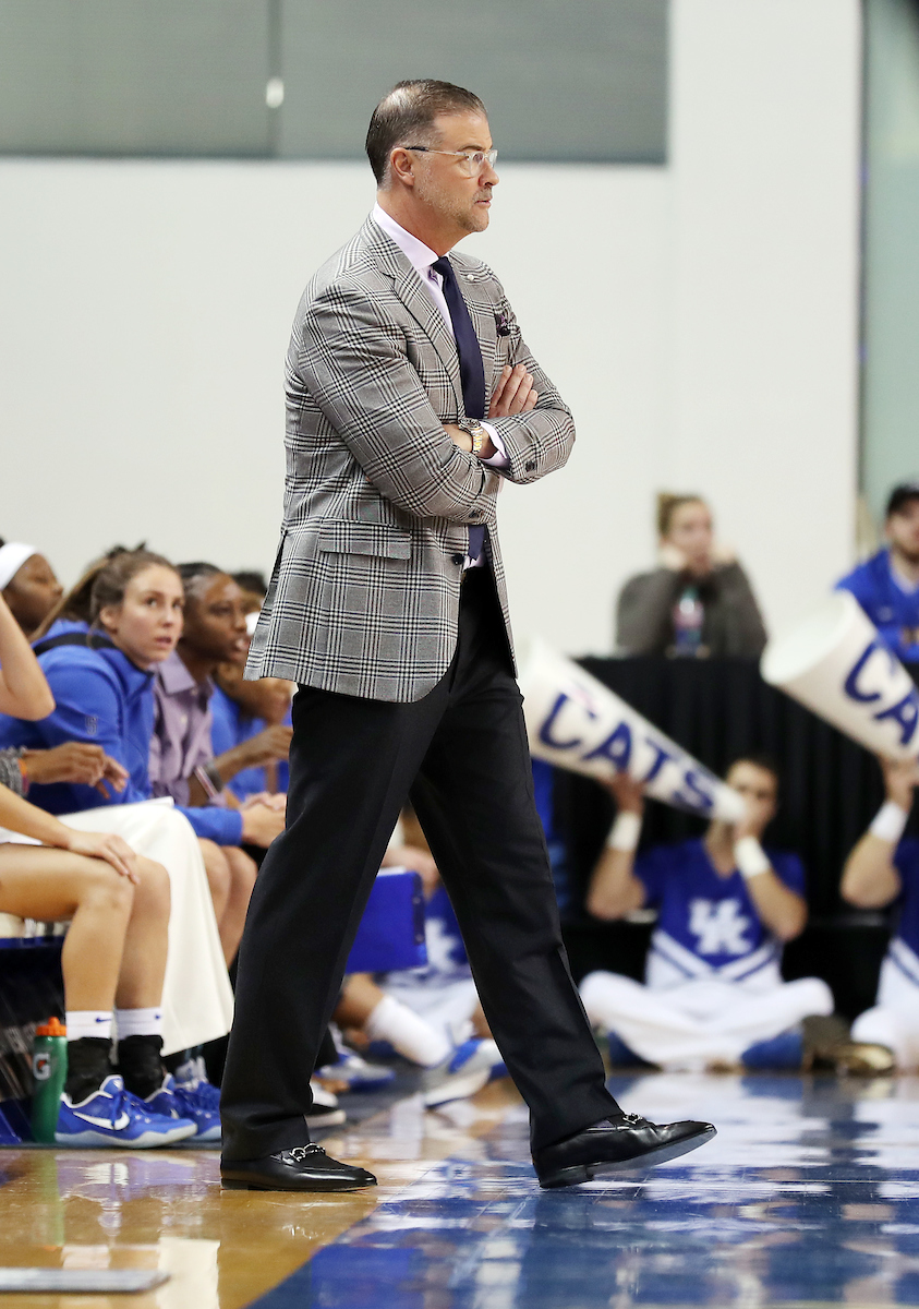 Matthew Mitchell

Women's Basketball beat MTSU on Saturday, December 15, 2018. 

Photo by Britney Howard  | UK Athletics