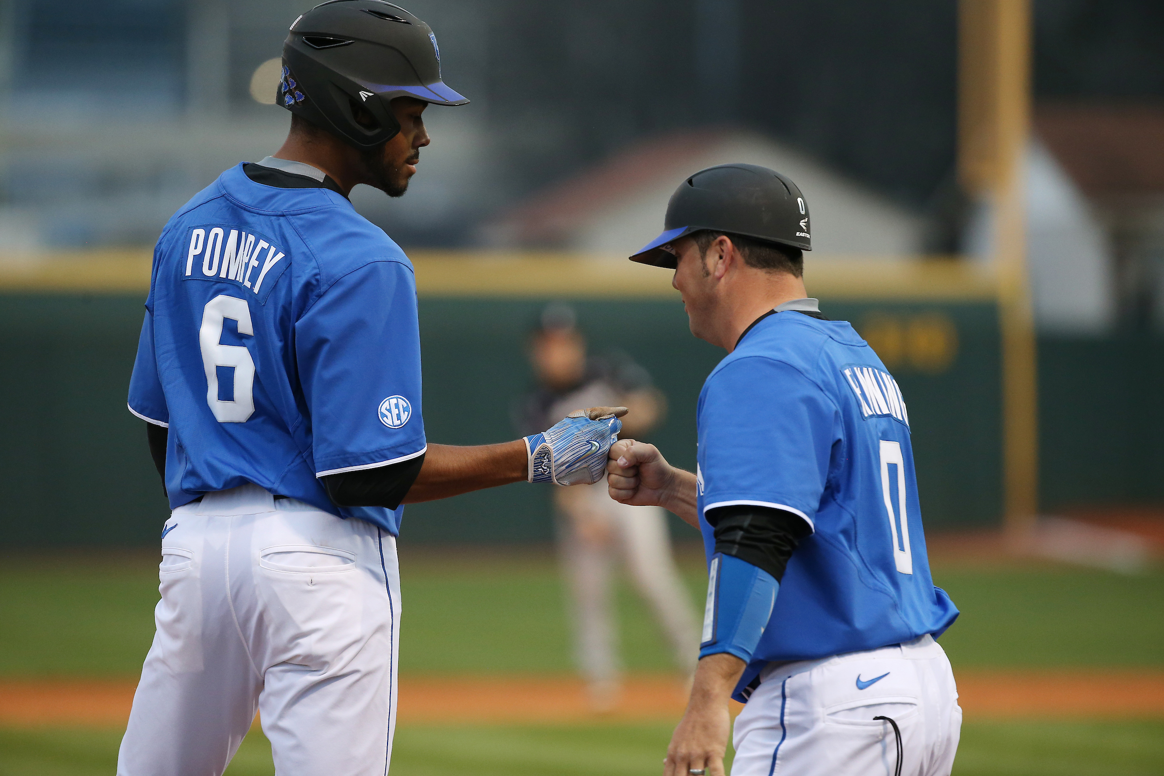 Pompey Closes Torrid Weekend Series with Four Hits