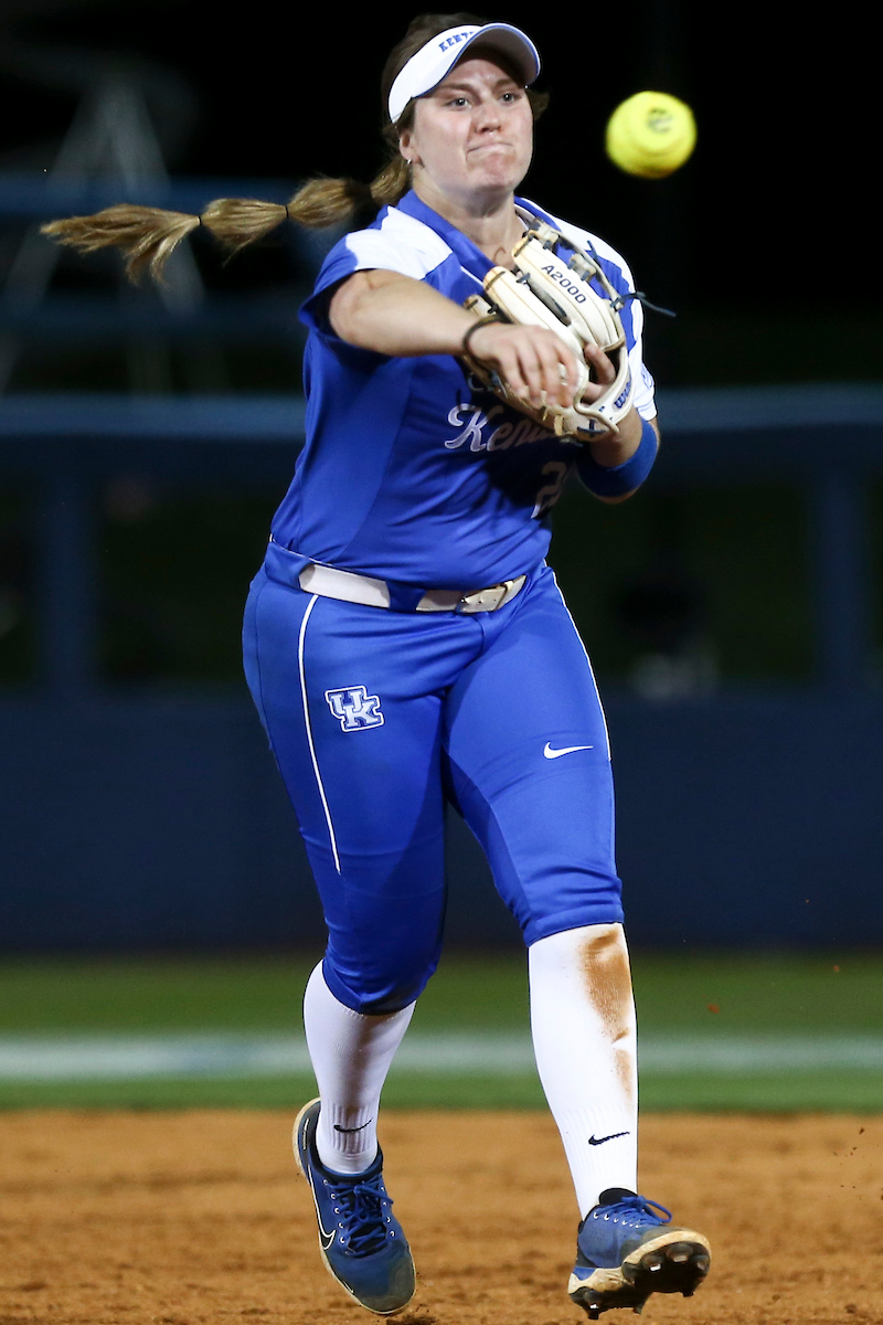 Emmy Blane.

Kentucky loses to Missouri 8-7.

Photo by Grace Bradley | UK Athletics