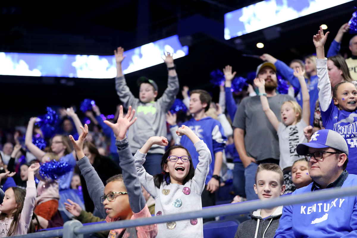The University of Kentucky gymnastics team beat Ball State, Southeast Missouri, and George Washington on Friday, January 5, 2017 at Rupp Arena in Lexington, Ky.

Photo by Elliott Hess | UK Athletics