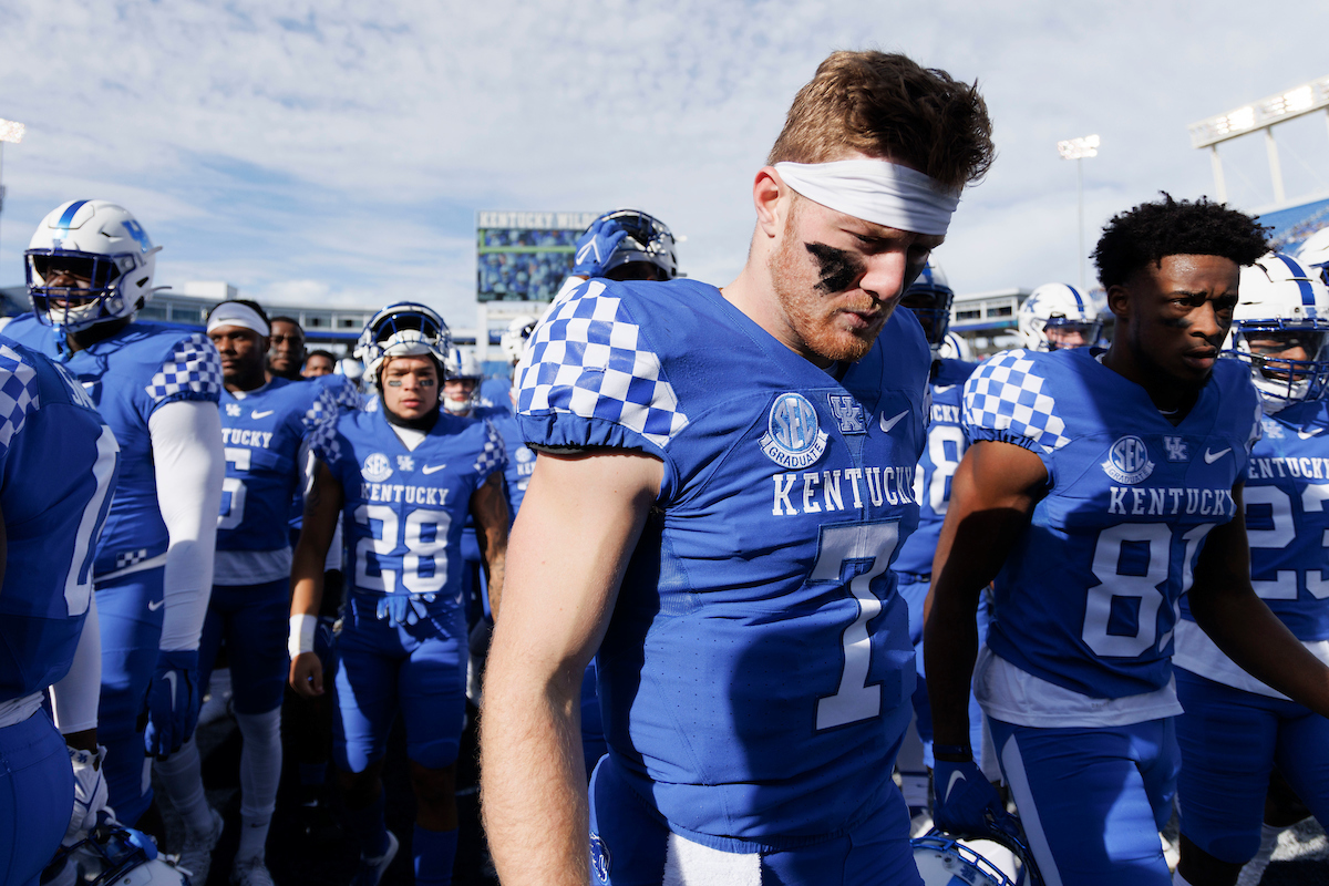 Will Levis.

Kentucky beat New Mexico State 56-16.

Photo by Elliott Hess | UK Athletics