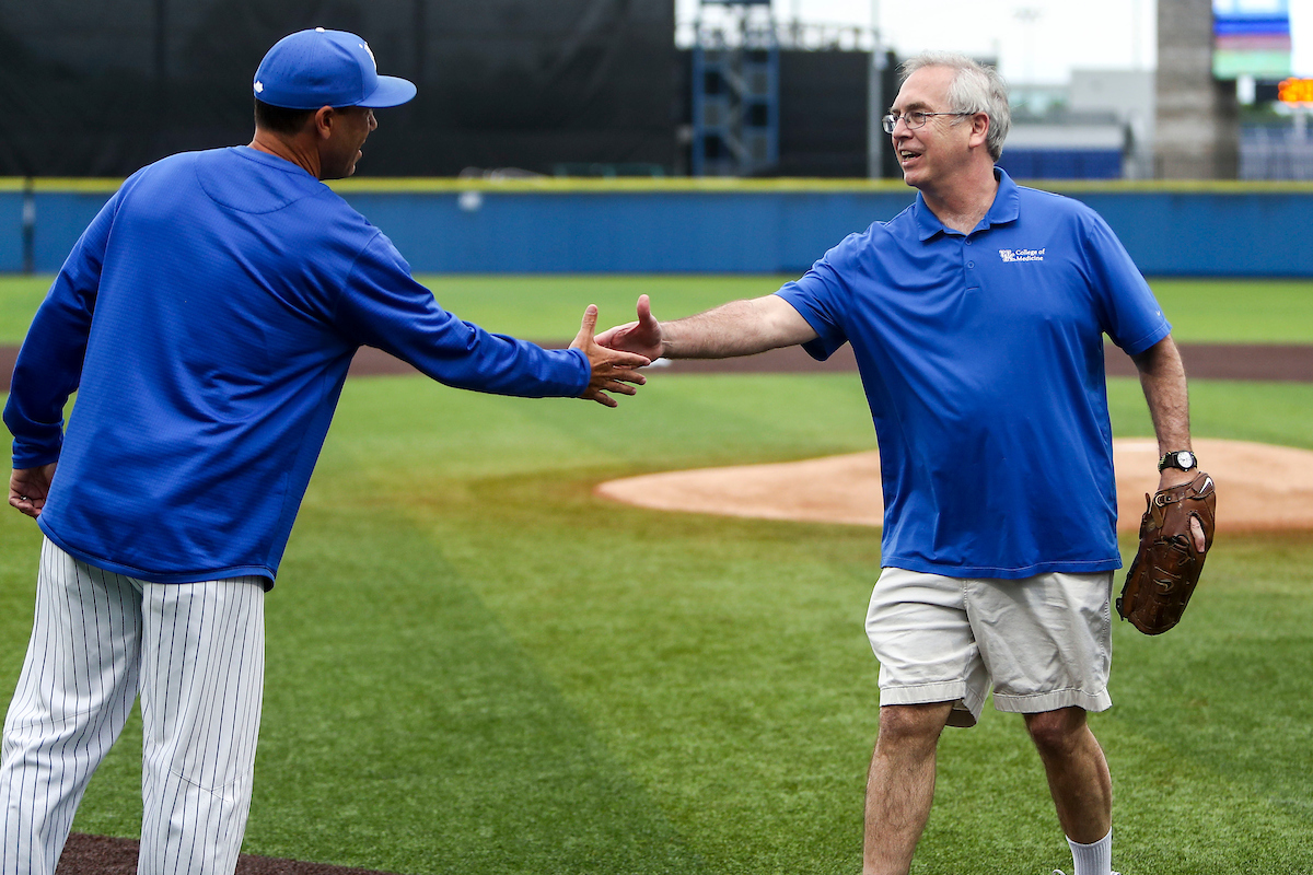First Pitch.

Kentucky beats Tennessee 5-2.

Photo by Sarah Caputi | UK Athletics